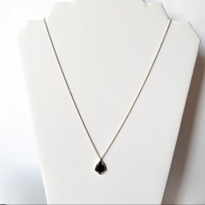 Kendra Scott Corey Necklace - Black & Gold